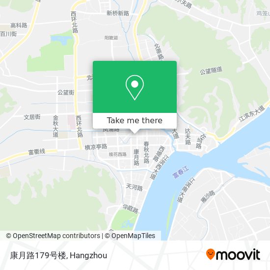 康月路179号楼 map