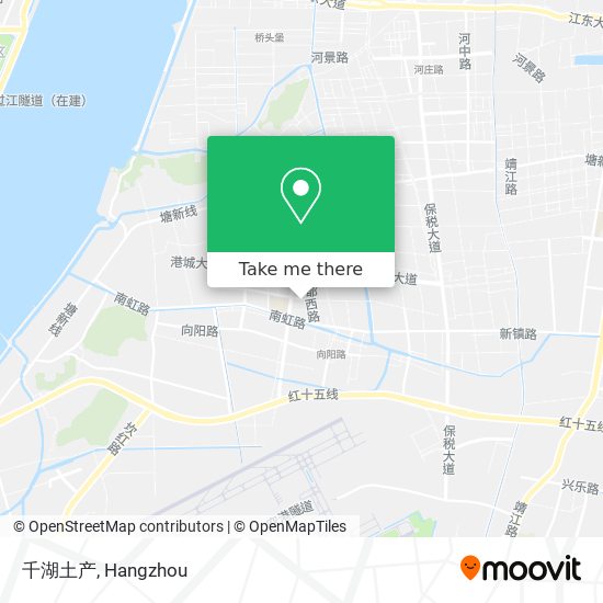 千湖土产 map