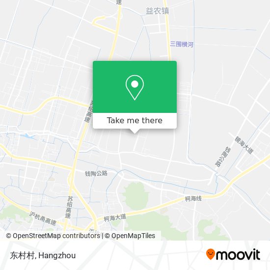 东村村 map