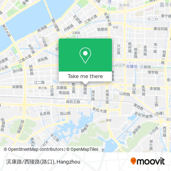 滨康路/西陵路(路口) map