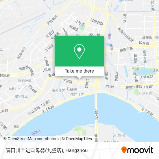 隅田川全进口母婴(九堡店) map