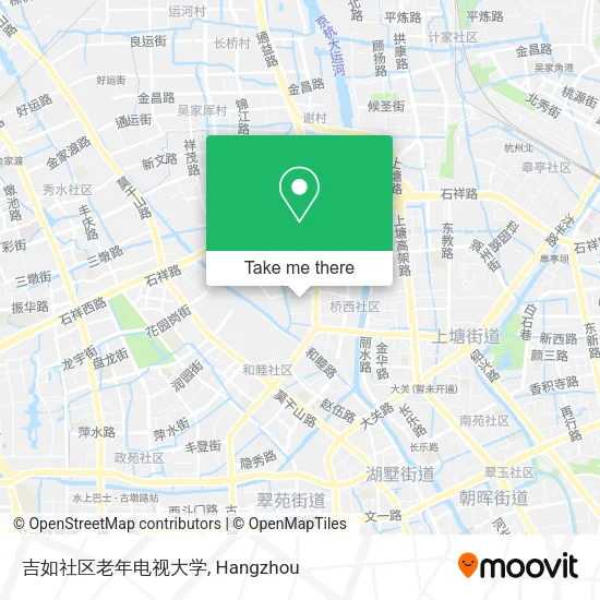 吉如社区老年电视大学 map