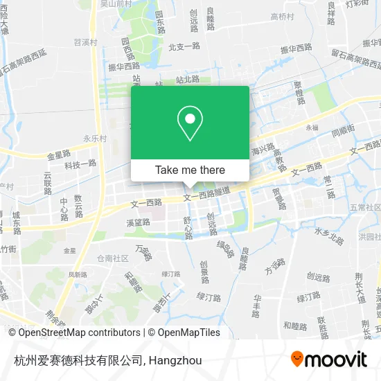 杭州爱赛德科技有限公司 map