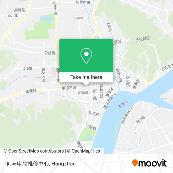 创与电脑维修中心 map