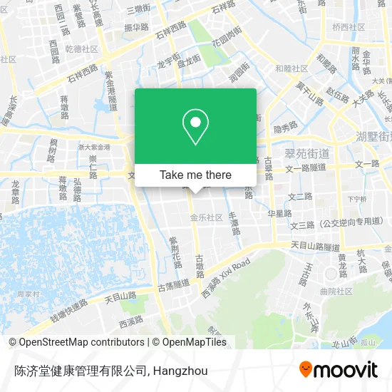 陈济堂健康管理有限公司 map