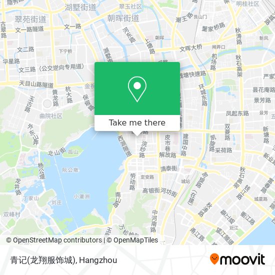 青记(龙翔服饰城) map