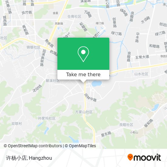 许杨小店 map