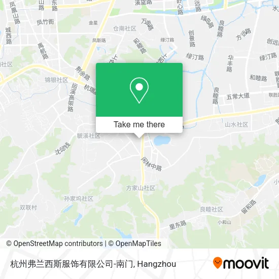 杭州弗兰西斯服饰有限公司-南门 map
