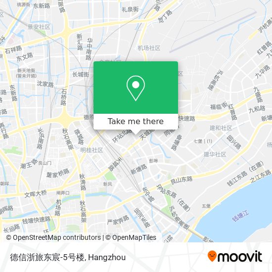 德信浙旅东宸-5号楼 map