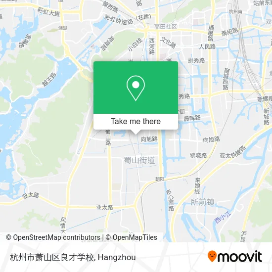 杭州市萧山区良才学校 map