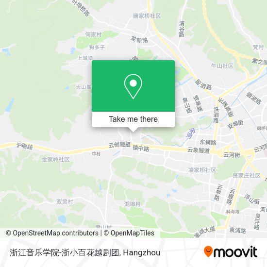 浙江音乐学院-浙小百花越剧团 map