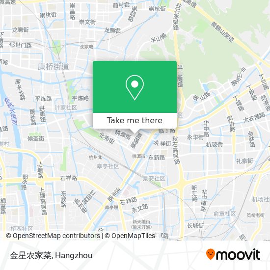 金星农家菜 map