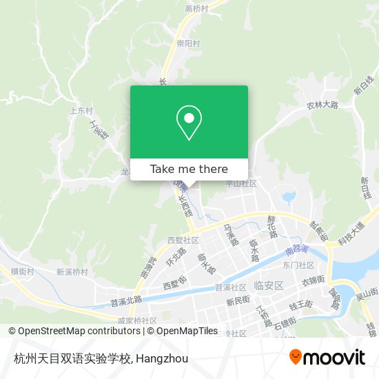 杭州天目双语实验学校 map