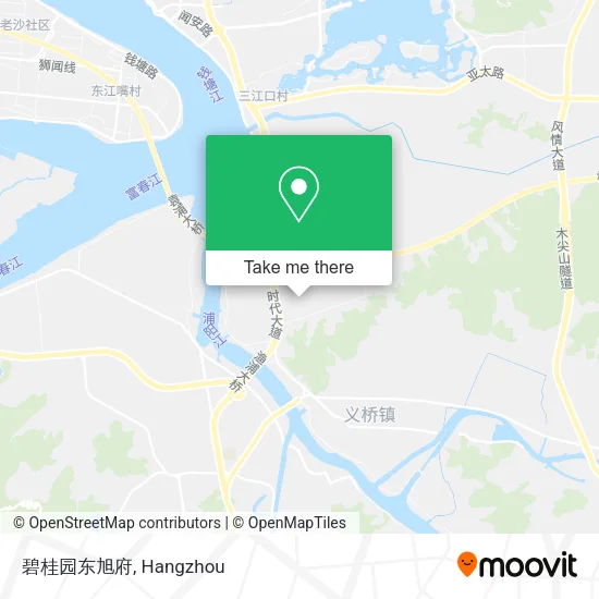 碧桂园东旭府 map