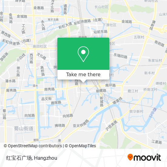 红宝石广场 map