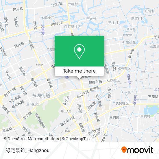 绿宅装饰 map