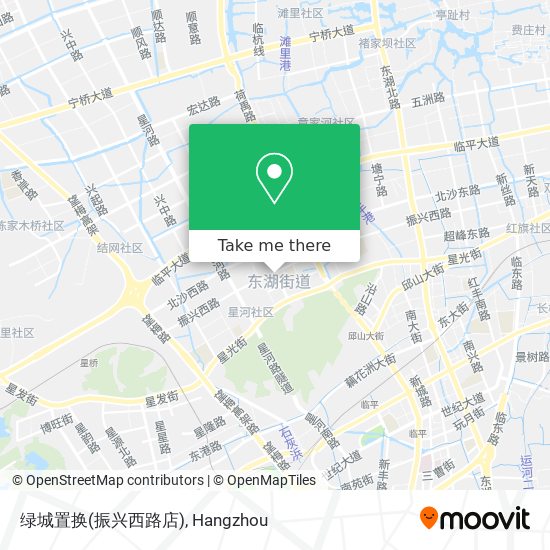 绿城置换(振兴西路店) map