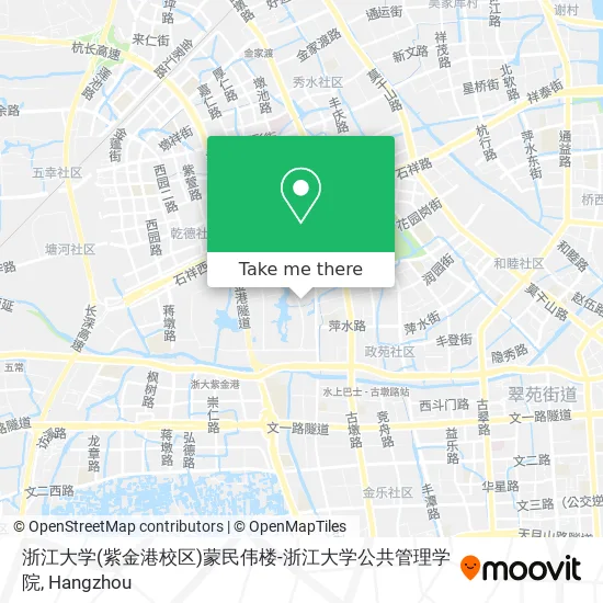 浙江大学(紫金港校区)蒙民伟楼-浙江大学公共管理学院 map