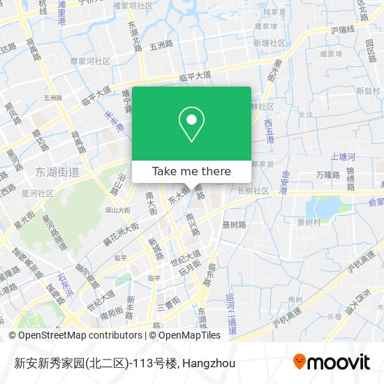 新安新秀家园(北二区)-113号楼 map