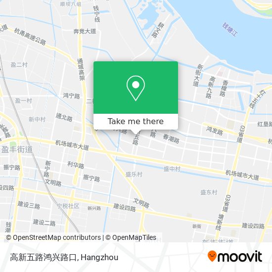 高新五路鸿兴路口 map