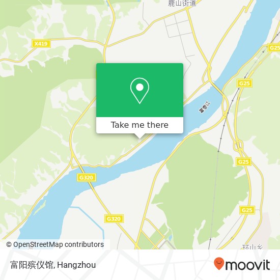 富阳殡仪馆 map
