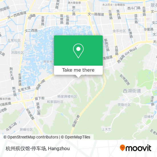 杭州殡仪馆-停车场 map