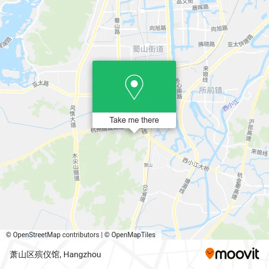 萧山区殡仪馆 map