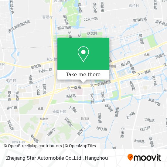 Zhejiang Star Automobile Co.,Ltd. map