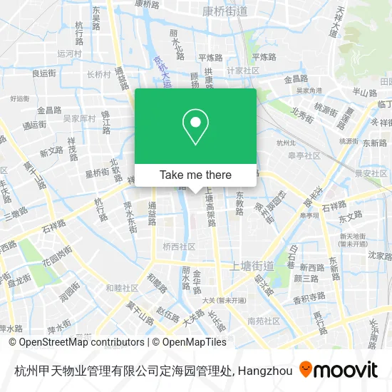 杭州甲天物业管理有限公司定海园管理处 map
