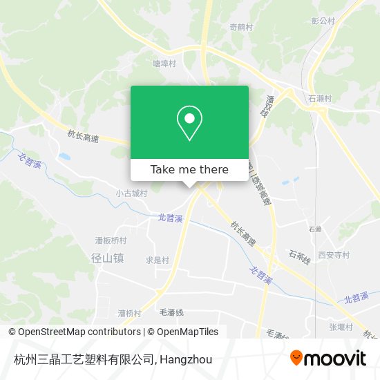 杭州三晶工艺塑料有限公司 map