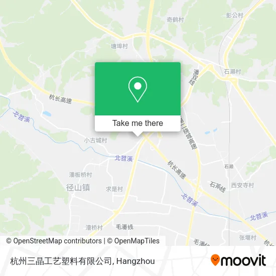 杭州三晶工艺塑料有限公司 map