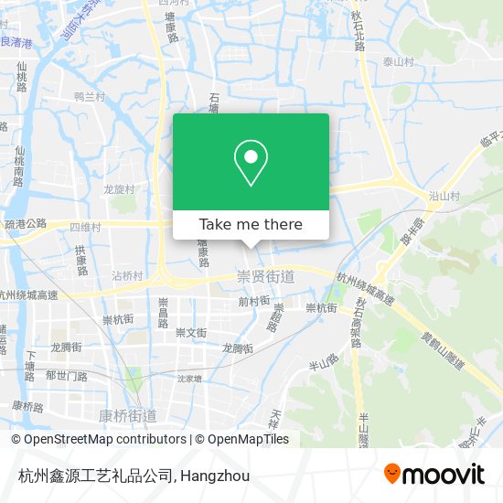 杭州鑫源工艺礼品公司 map