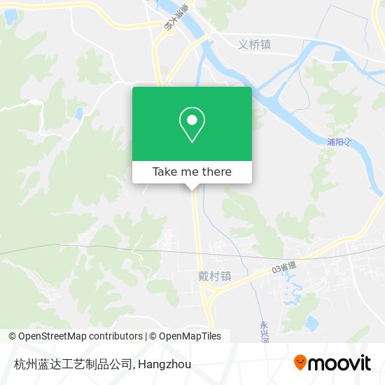 杭州蓝达工艺制品公司 map