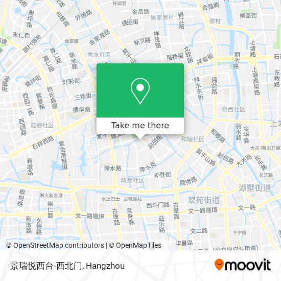 景瑞悦西台-西北门 map