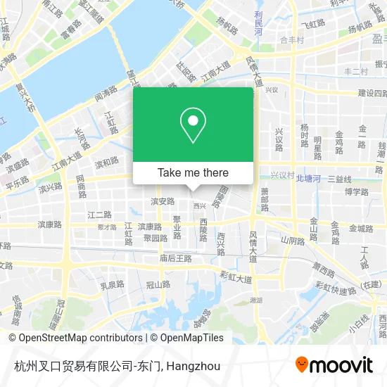杭州叉口贸易有限公司-东门 map