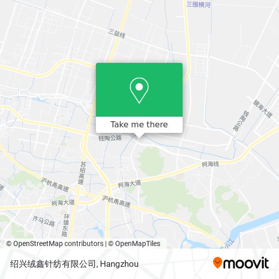 绍兴绒鑫针纺有限公司 map