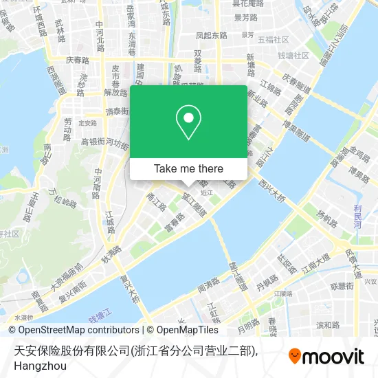 天安保险股份有限公司(浙江省分公司营业二部) map