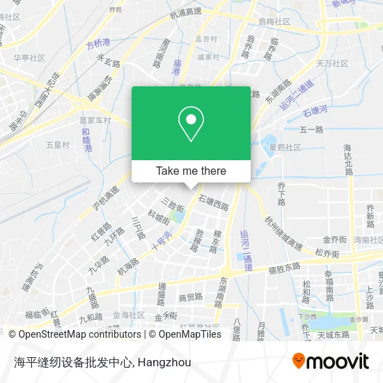 海平缝纫设备批发中心 map