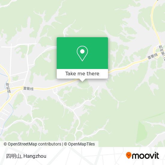 四明山 map