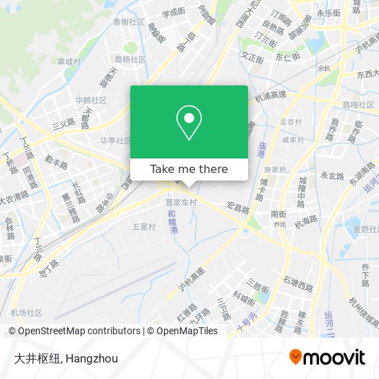 大井枢纽 map