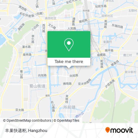 丰巢快递柜 map