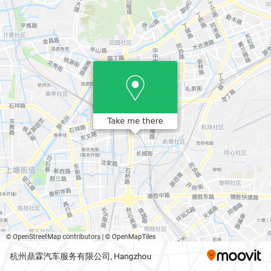 杭州鼎霖汽车服务有限公司 map