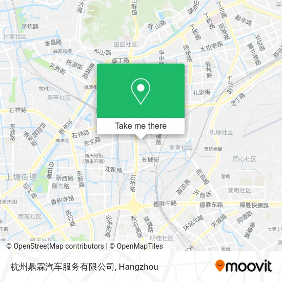 杭州鼎霖汽车服务有限公司 map