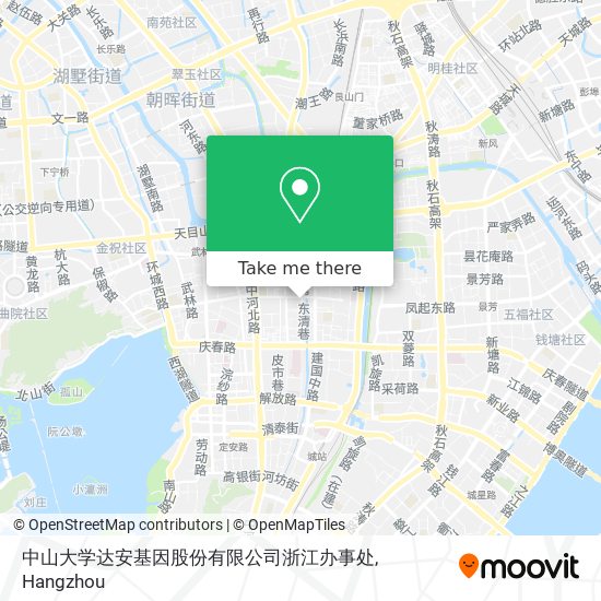 中山大学达安基因股份有限公司浙江办事处 map