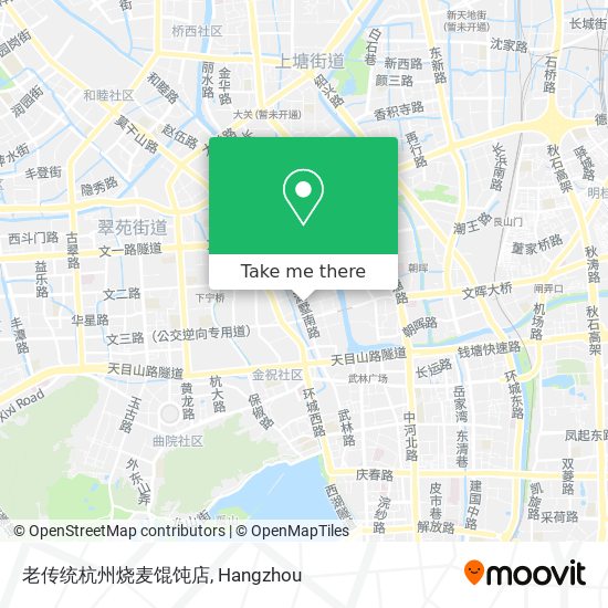 老传统杭州烧麦馄饨店 map