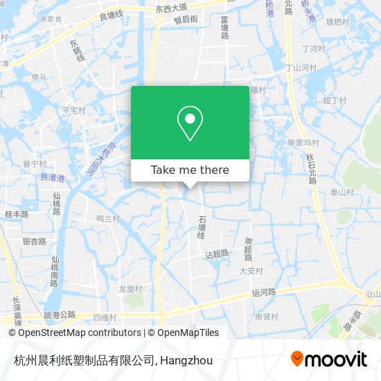 杭州晨利纸塑制品有限公司 map