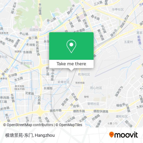 横塘景苑-东门 map