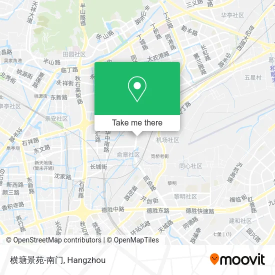 横塘景苑-南门 map