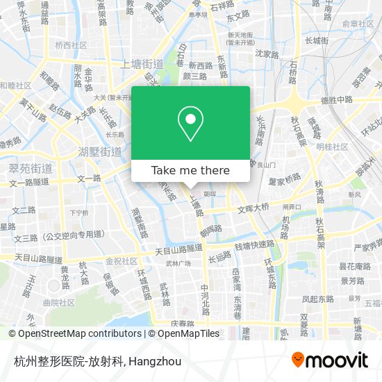 杭州整形医院-放射科 map