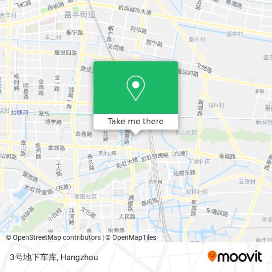 3号地下车库 map